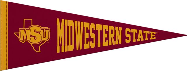Midwestern State University 9x24 Pennant