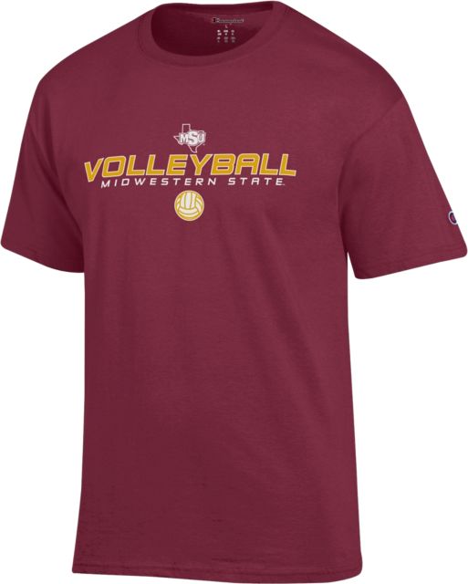 Midwestern State University Volleyball Short Sleeve T-Shirt