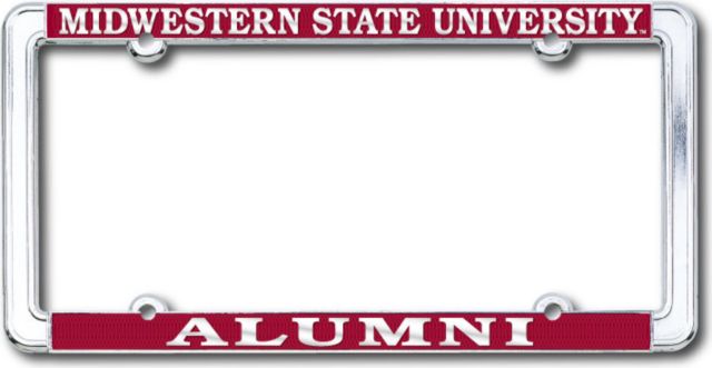 Midwestern State University Alumni License Plate Frame
