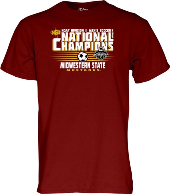 Midwestern State University Men's Soccer 2025 DII National Champions Short Sleeve T-Shirt