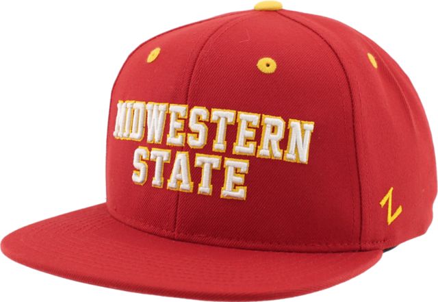 Midwestern State University Flat Bill Snapback Cap