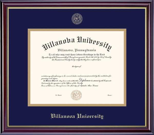 La Hart Villanova University Diploma Frame M Excelsior Home Kitchen Fan Shop Tapachula Gob Mx