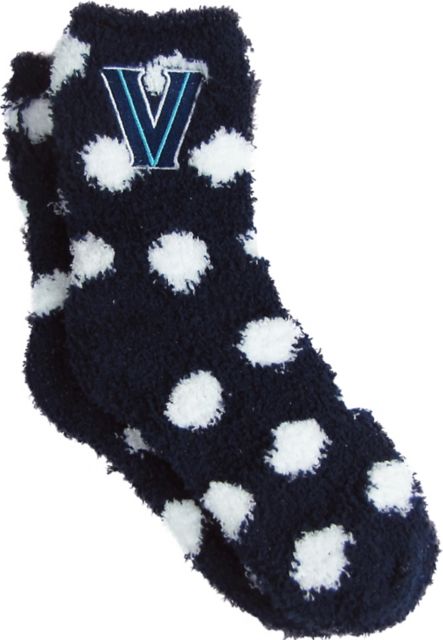 ZooZatz Women's Villanova Wildcats Fuzzy Holiday Crew Socks