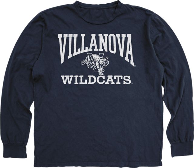 Villanova University Wildcats Vintage Long Sleeve T Shirt