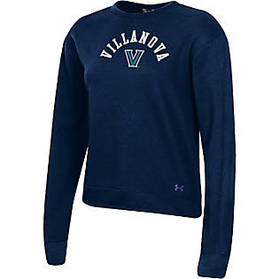 Small NEW Women's Villanova University Gray Oversized Sweatshirt 