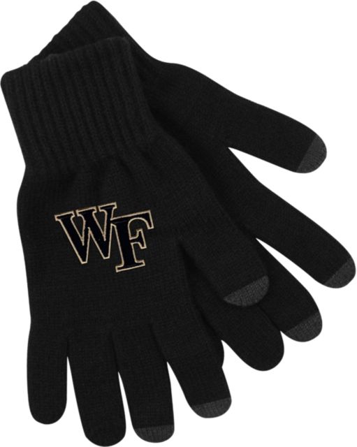 Wake Forest University Text Gloves
