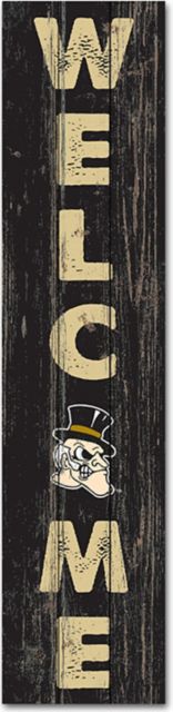 Wake Forest University 10.5''x 47'' Porch Leaner - ONLINE ONLY