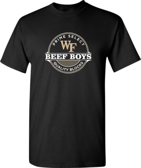 Wake Forest University Football Beef Boys Short Sleeve T-Shirt