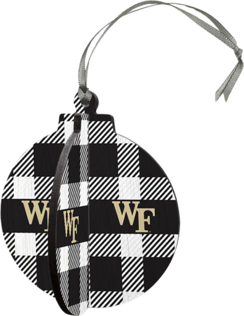 Wake Forest University 3D Round Ornament