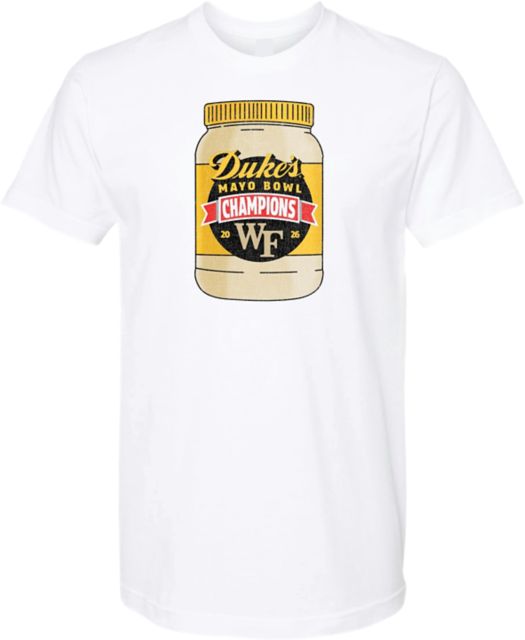 Wake Forest University Football 2026 Mayo Bowl Champions Short Sleeve T-Shirt