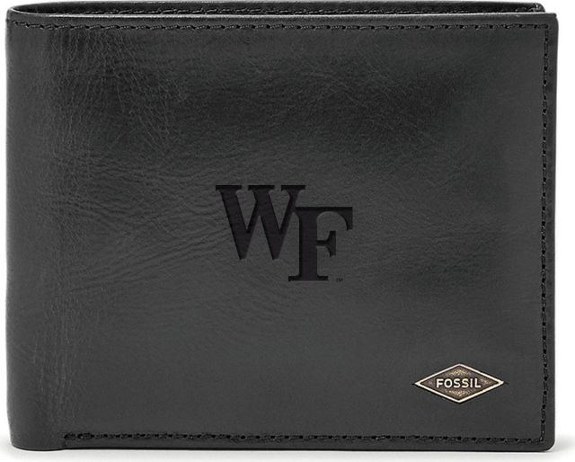 Fossil Leather Ryan RFID Passcase - Black - ONLINE ONLY