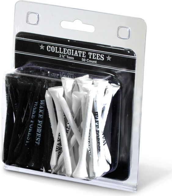 Wake Forest University Golf Tees 50-Count