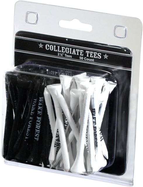 Wake Forest University Golf Tees 50-Count