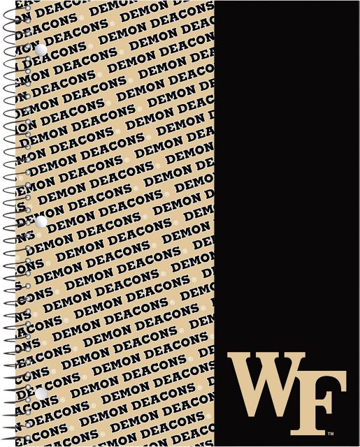 Wake Forest University 1 Subject Notebook