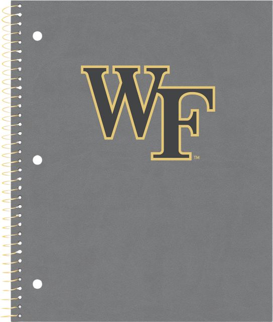 Wake Forest University 1 Subject Notebook