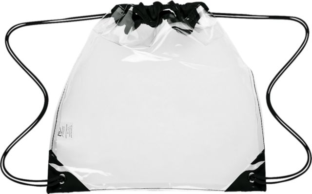 Wake Forest University Clear Drawstring Bag