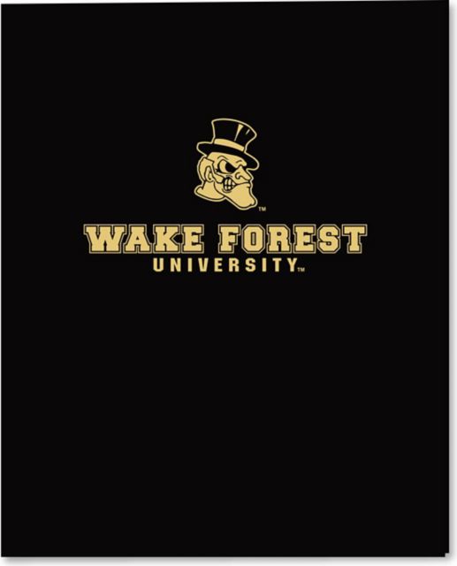 Wake Forest University 2 Pocket Folder