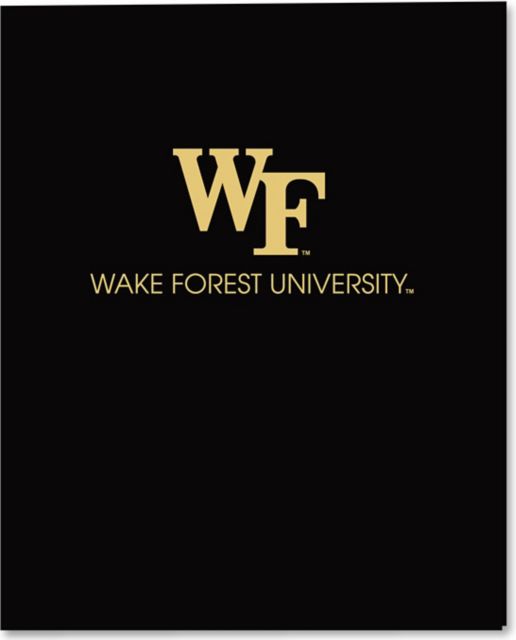 Wake Forest University 2 Pocket Folder