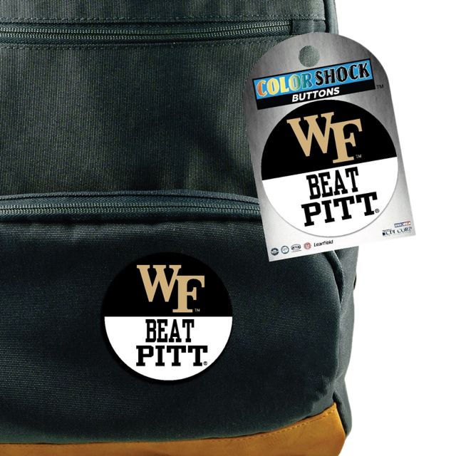 Wake Forest University 3" Beat Pitt Button