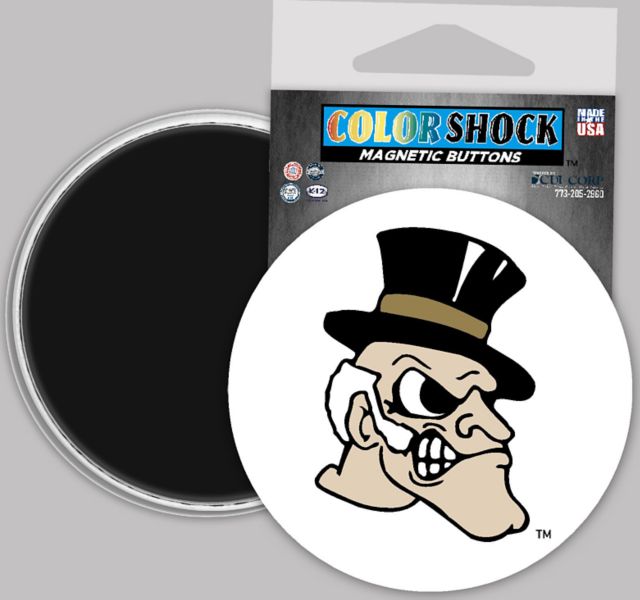 Wake Forest University Demon Deacons 3" Button Magnet