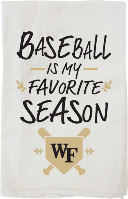 Wake Forest University Basketball Tea Towel