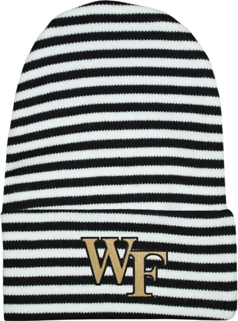 Wake Forest University Striped Infant Knit Cap