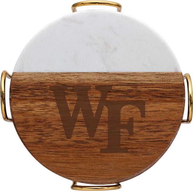 Wake Forest University Coaster Set