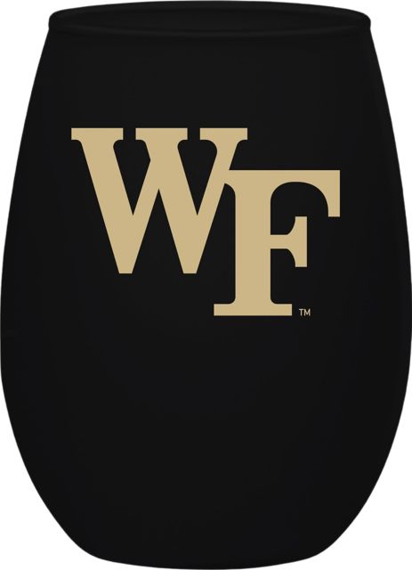 Wake Forest University Wine Glass