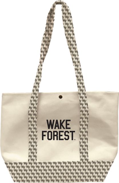 Wake Forest University Heavyweight Snap Tote Bag