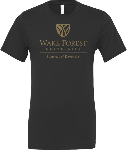 Wake Forest Bella + Canvas Jersey Cotton T Shirt Wake Forest University - School of Divinity - ONLINE ONLY