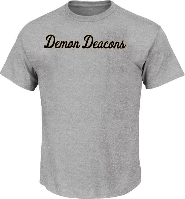 Wake Forest Tall T Shirt Demon Deacons Script - ONLINE ONLY