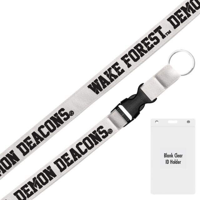 Wake Forest University Demon Deacons 3-4'' Lanyard
