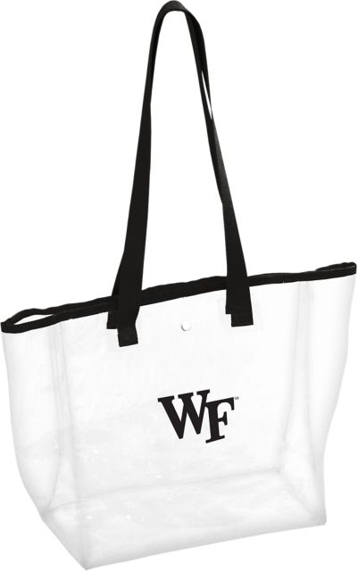 Wake Forest University Clear Stadium Tote