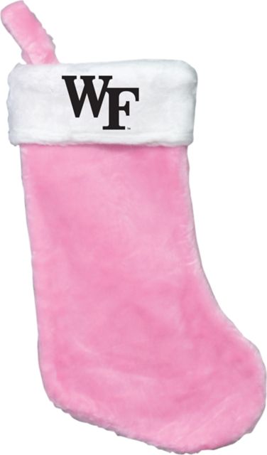 Wake Forest University Plush Stocking