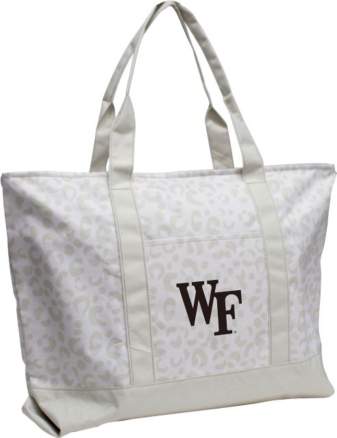 Wake Forest University Leopard Tote