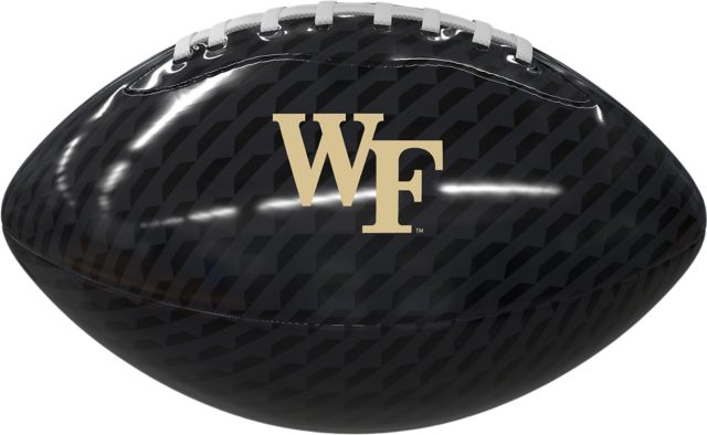 Wake Forest University Mini Glass Football