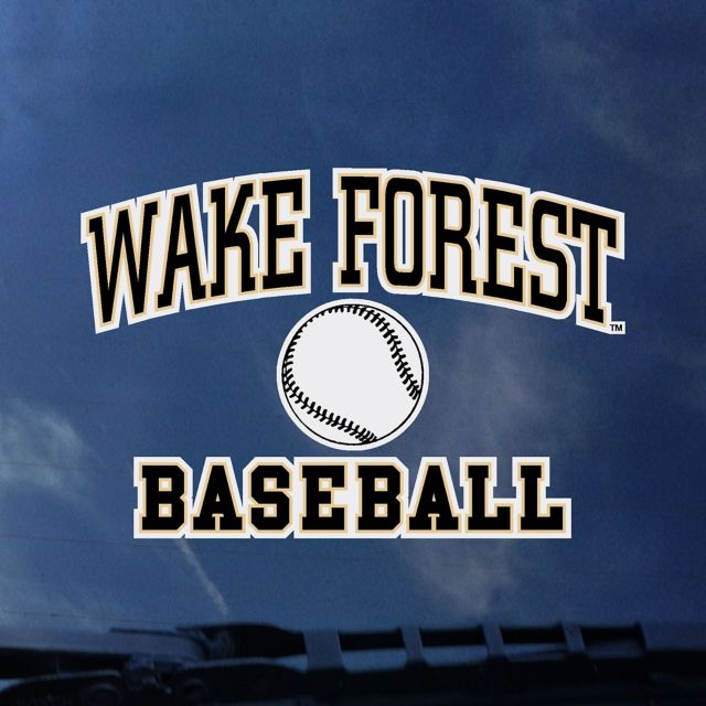 Wake Forest University Baseball Decal