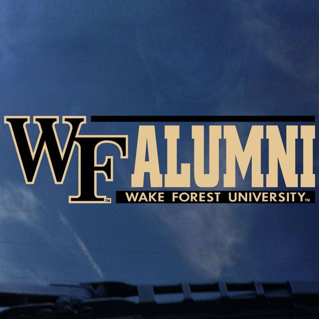 Wake Forest University Alumni Decal