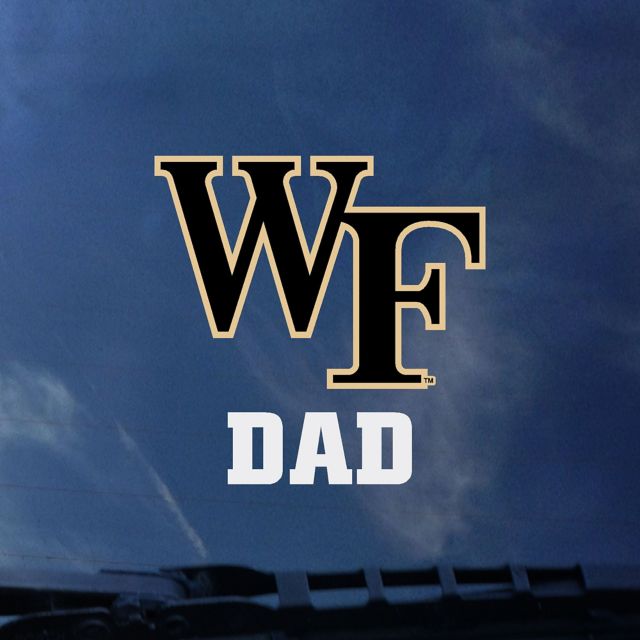 Wake Forest University Demon Deacons Dad Decal