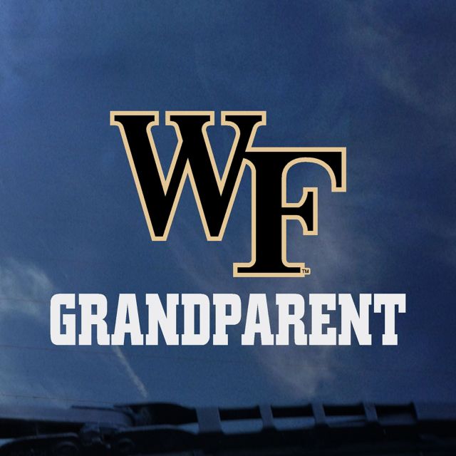 Wake Forest University Demon Deacons Grandparent Decal