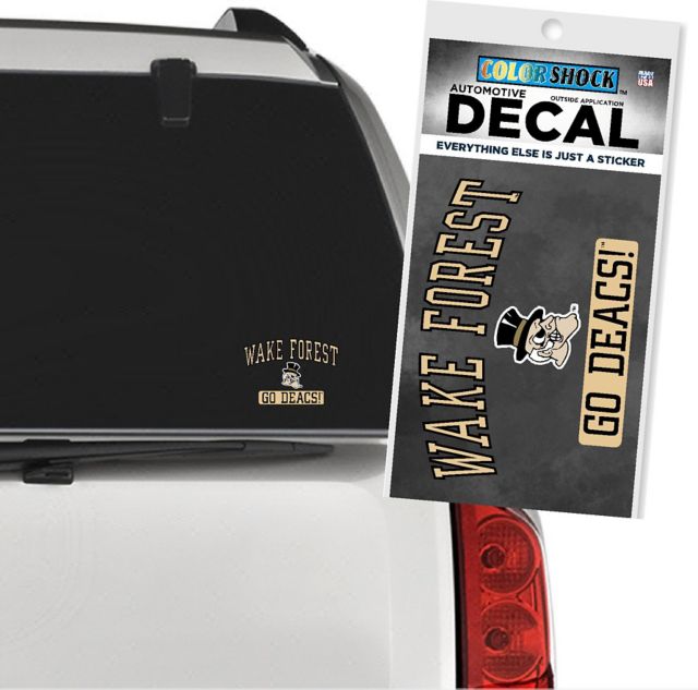 Wake Forest University Demon Deacons Decal