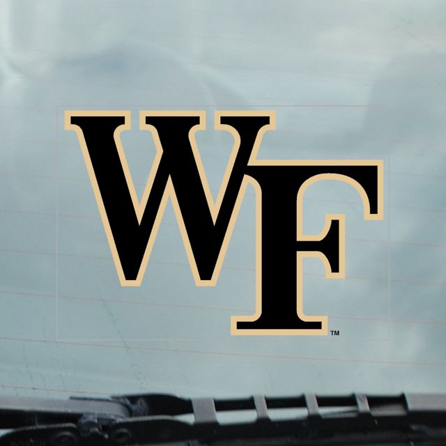 Wake Forest University Cling Decal