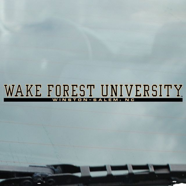 Wake Forest University Decal