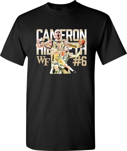 Wake Forest University Men's Basketball Short Sleeve T-Shirt C HILDRETH