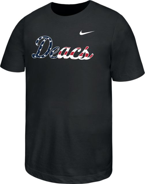 Wake Forest University Demon Deacons Youth Military Short Sleeve T-Shirt