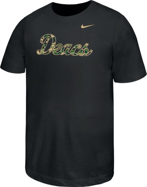 Wake Forest University Youth Camo Short Sleeve T-Shirt