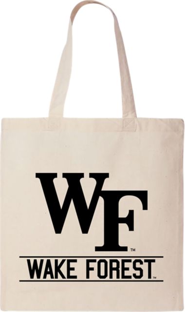Wake Forest University 15 x 16 Canvas Tote Bag