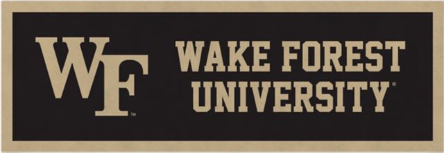 Wake Forest University 12x36 Banner