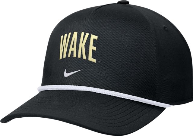 Wake Forest University Rise 5 Panel Structured Adjustable Cap