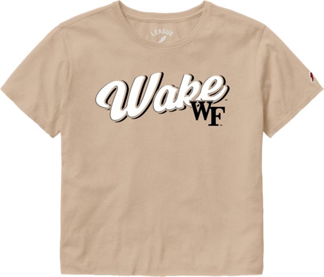 Wake Forest University Demon Deacons Women's Crop Short Sleeve T-Shirt